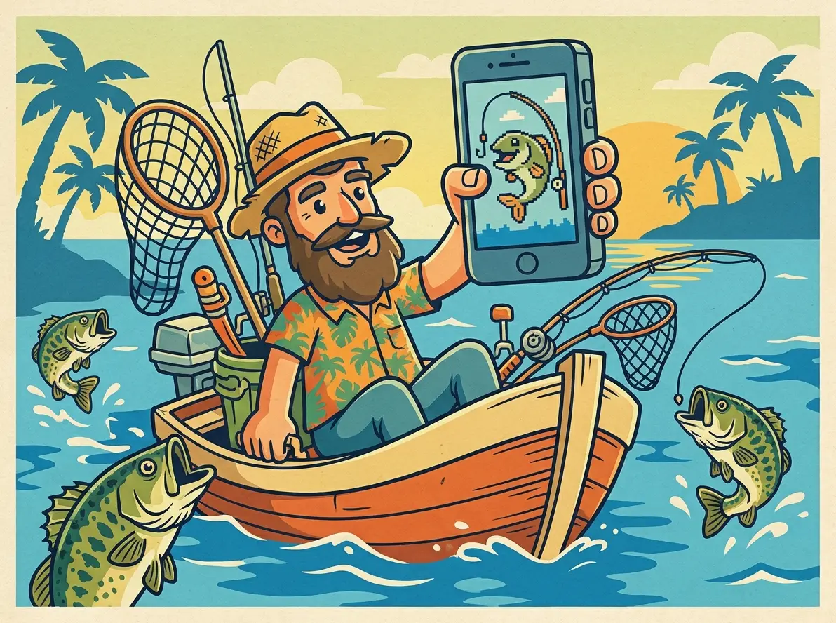Bigger Bass Splash mobile app